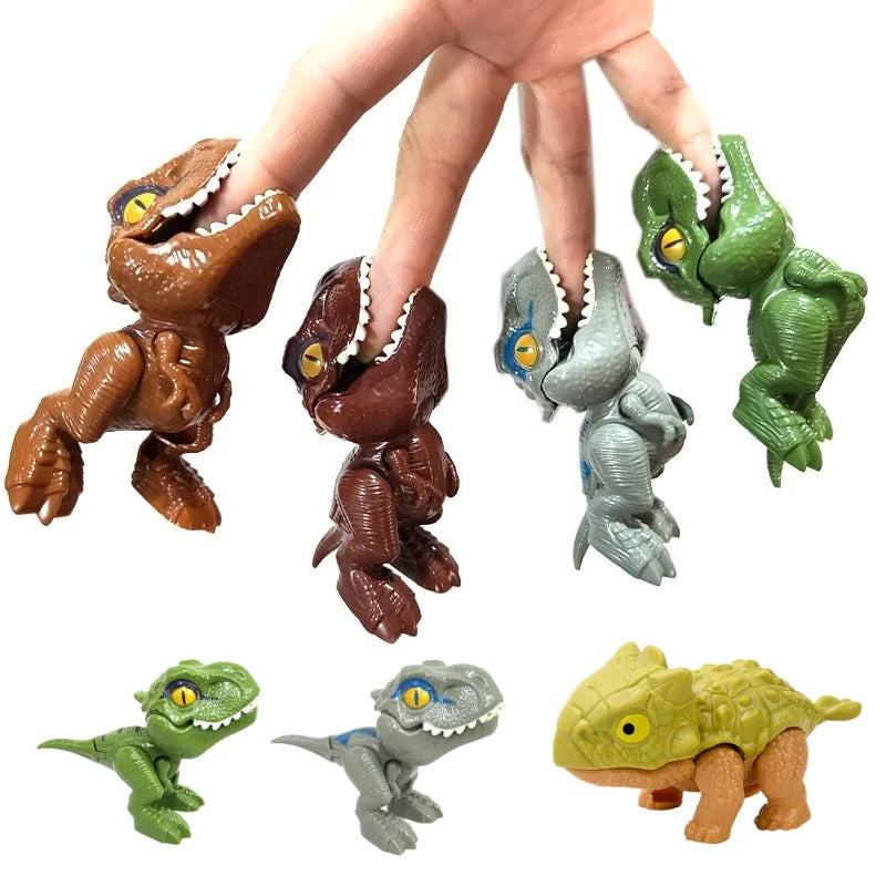 Jurassic Finger Dinosaur Bite Toy for Kids
