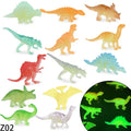 Glow in the Dark Dinosaur Toys 13/16PCS Mini Dino Set