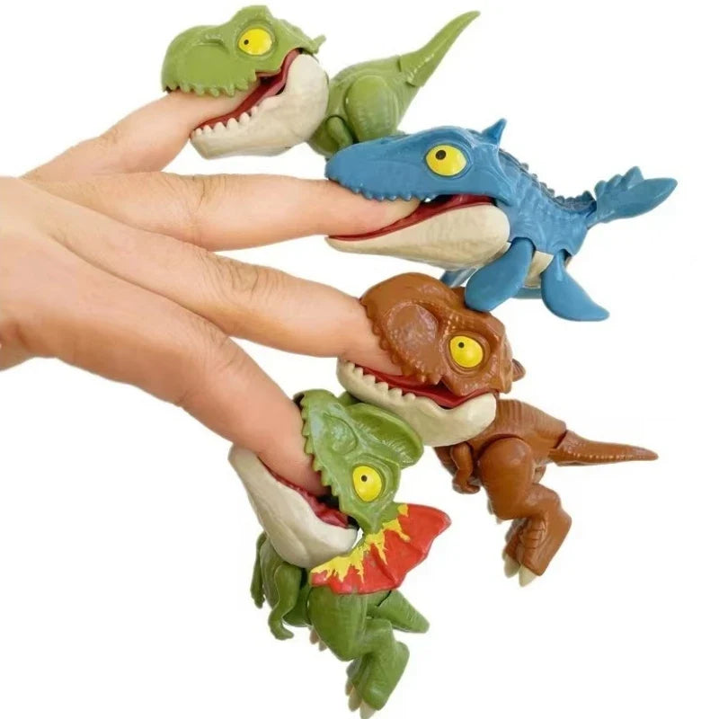 Jurassic Finger Dinosaur Bite Toy for Kids