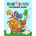 Dinosaur Coloring Book for Kids ages 3-6: Fantastic Dinosaurs to Color with over 100 Unique pages, Great Gift for Boy & Girl - Paperback